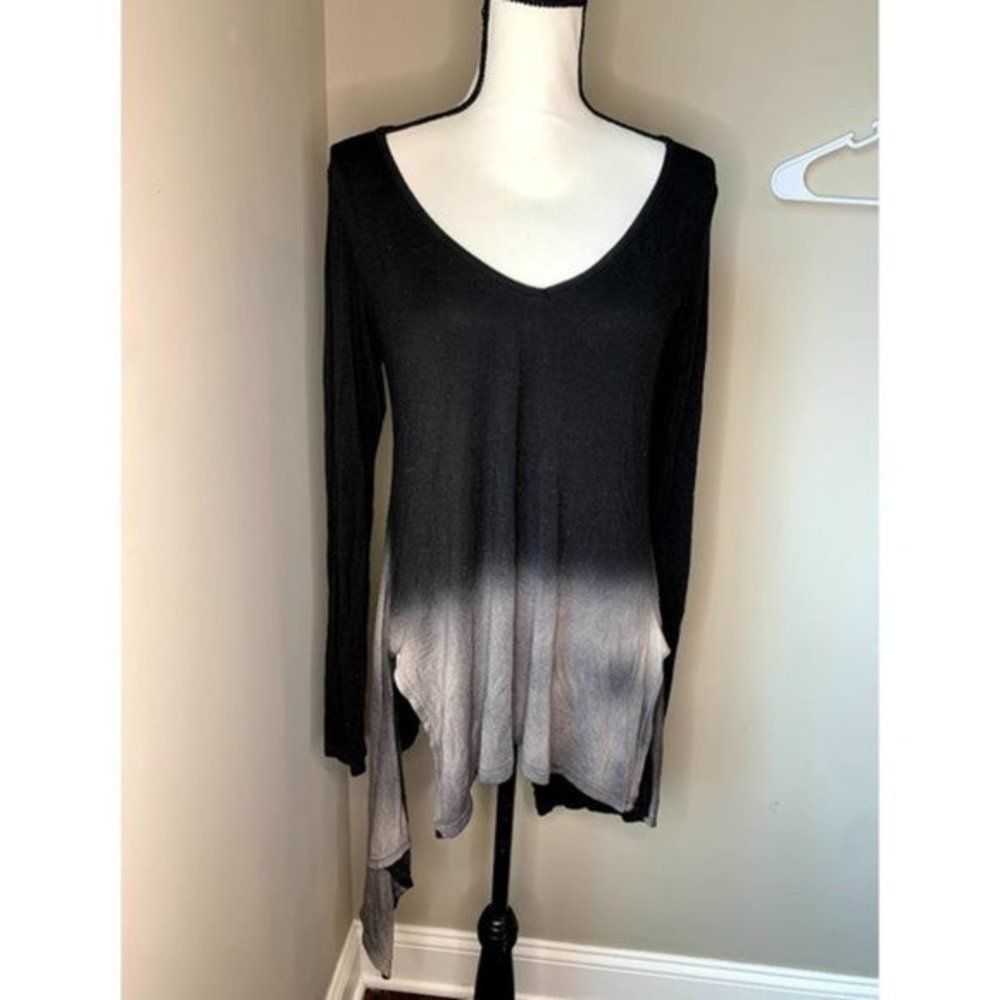 Ombré long sleeve shirt